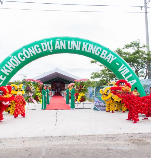 LỄ KHỎI CÔNG UNI KING BAY - VILLA