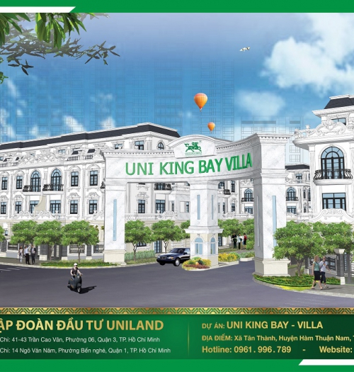 UNI KING BAY - KHU BIỆT THỰ NGHỈ DƯỠNG CAO CẤP